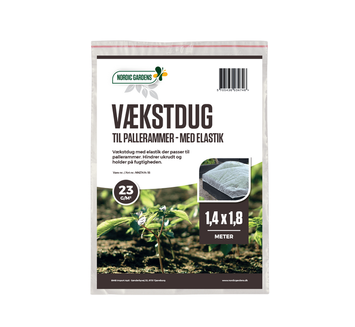 Produktbillede af Vækstdug til højbed af palleramme på tilbud i høj kvalitet