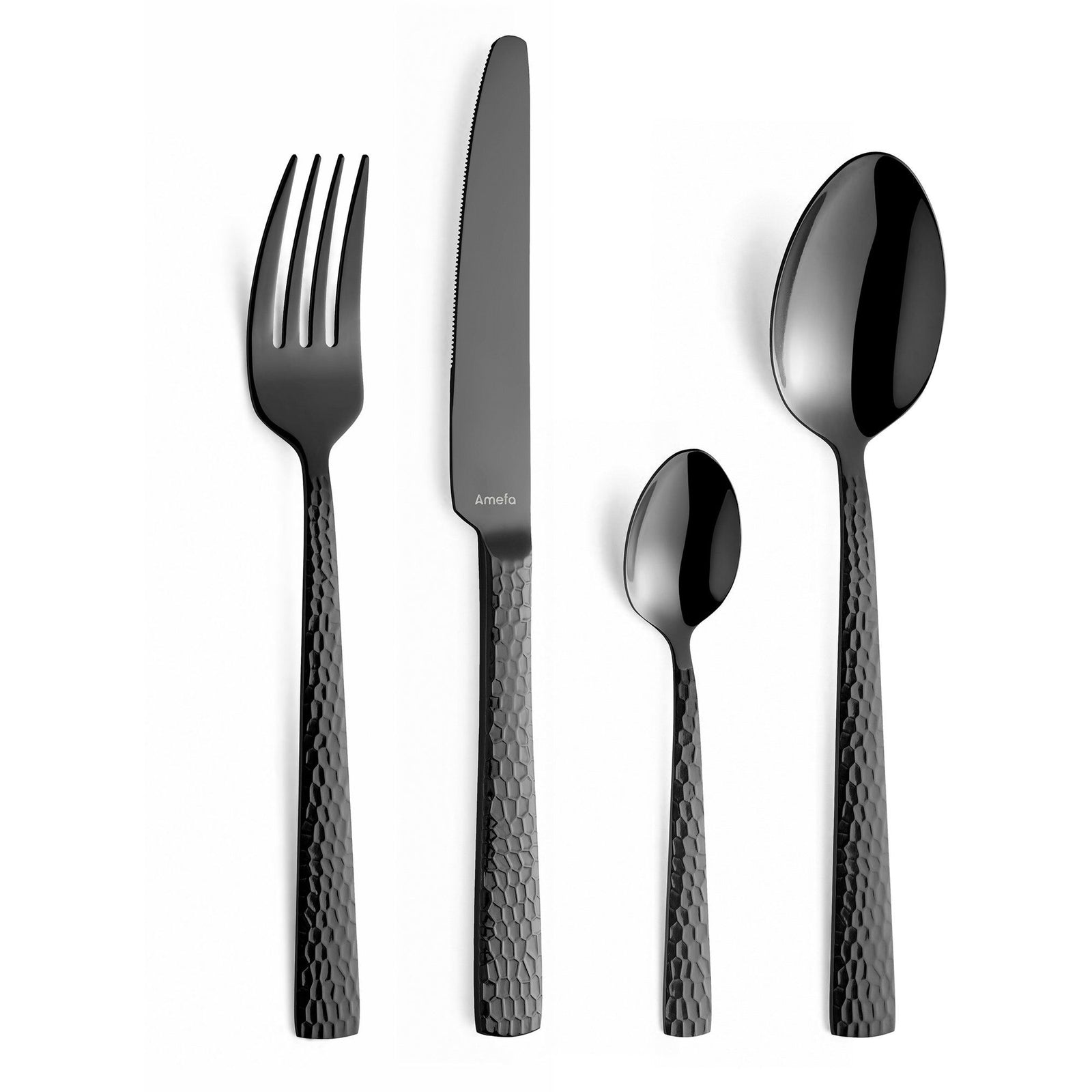 Amefa Amefa Felicity bestiksæt 24 dele, rustfrit stål sort ❤ produktbillede (Bestikssæt)