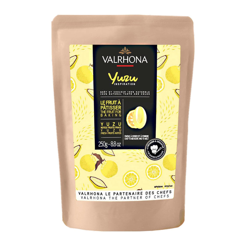 Valrhona Inspiration Yuzu chokolade, 250 g