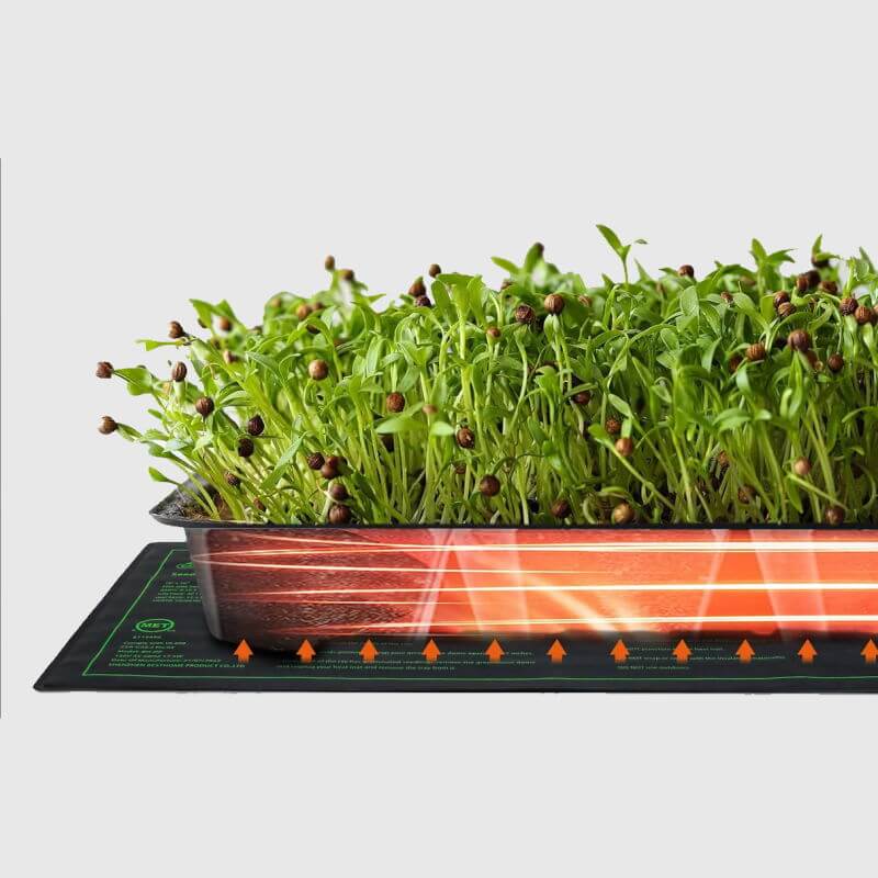 Produktbillede af Varmemåtte til forspiring 53 x 25 cm på tilbud i høj kvalitet