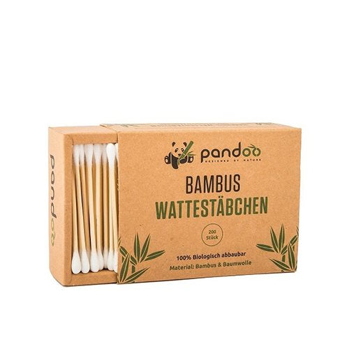 Produktbillede af OBS Vatpinde af bambus og bomuld 1 pk. på tilbud