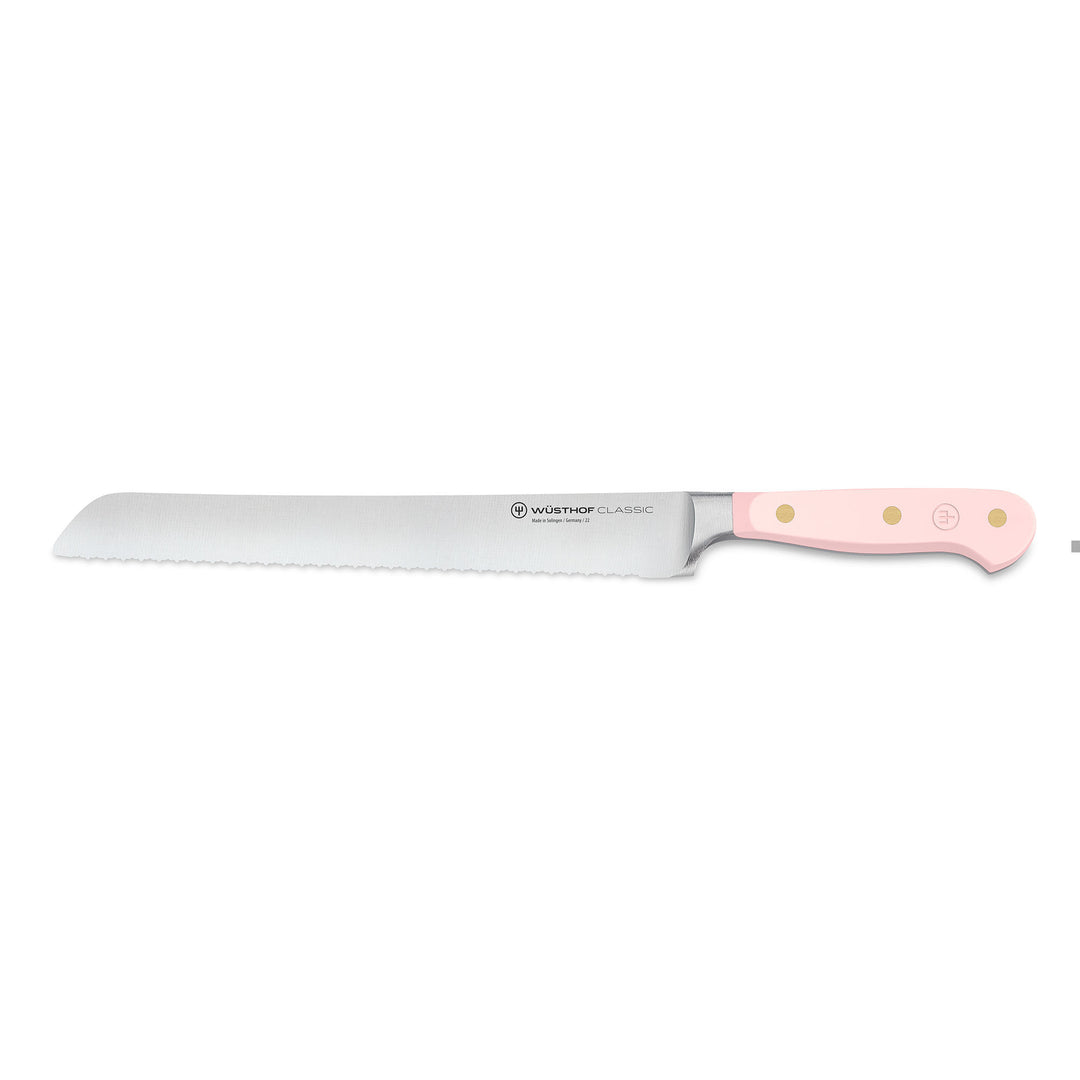 Wüsthof Wüsthof Brødkniv Classic Farve Pink Himalaya 23 cm ❤ billede i brug (Brødknive)
