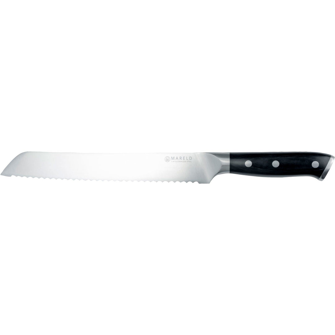 Mareld Mareld Brødkniv 23 cm, sort – billede i brug (Brødknive)