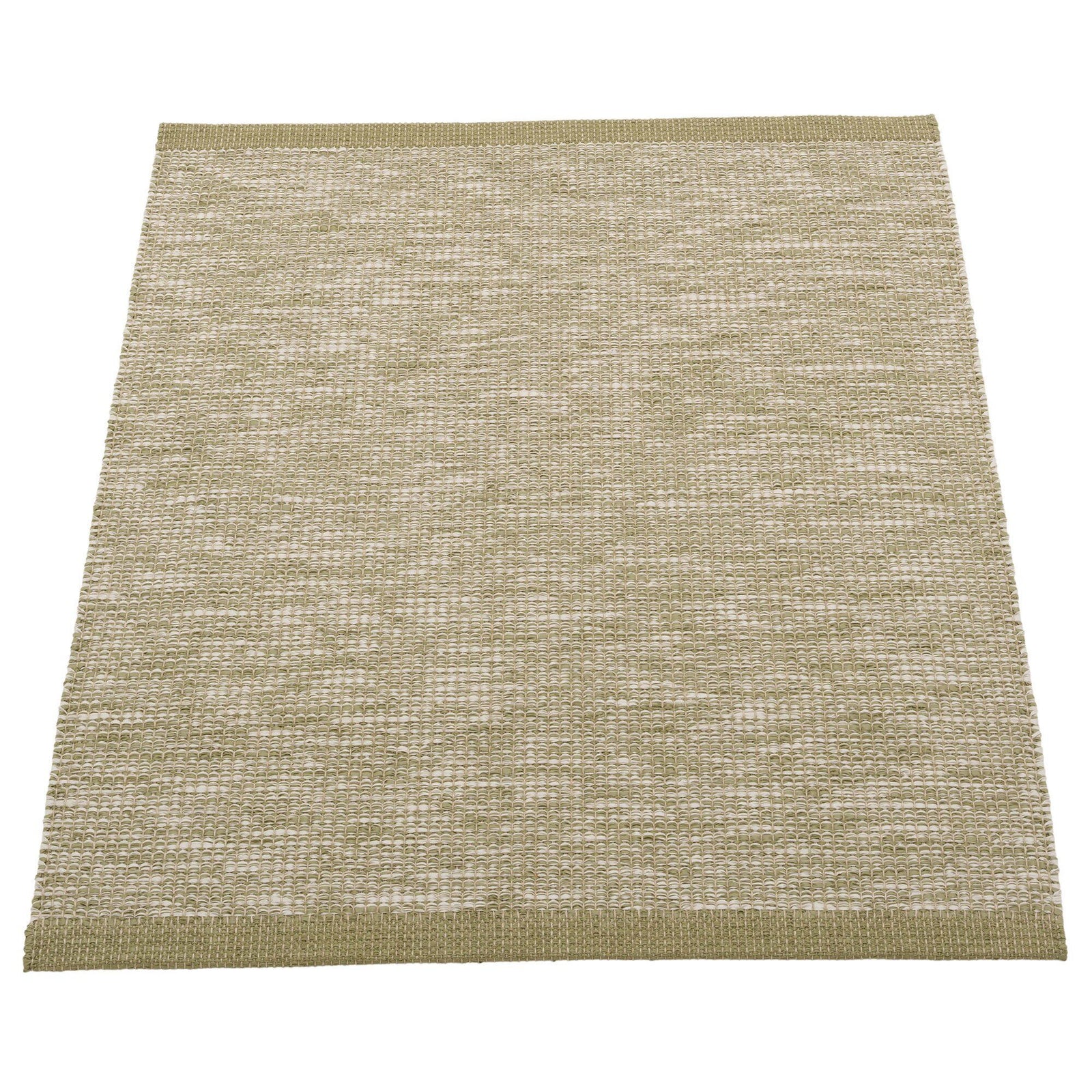 Pappelina Pappelina Sam gulvtæppe 90x70 cm, pine/linen – close-up (Tæpper)