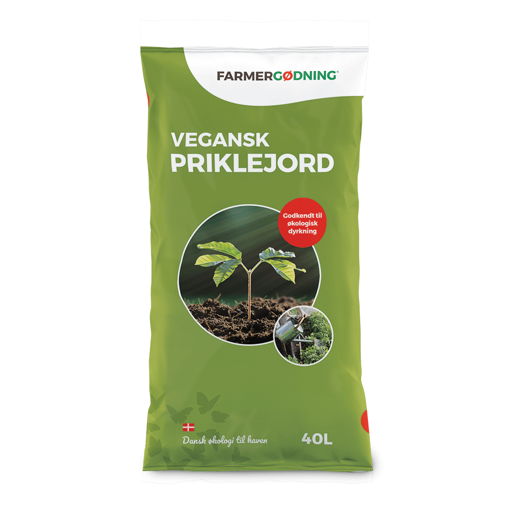 Produktbillede af Vegansk priklejord til økologisk dyrkning 40 liter på tilbud i høj kvalitet
