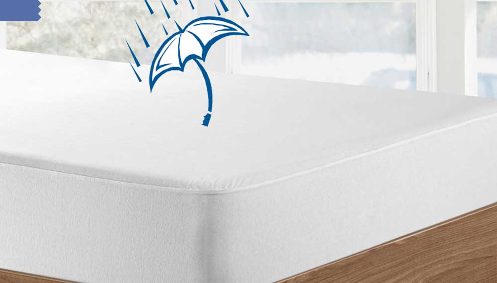 Produktbillede af Velfont Vådliggerlagen Hvid 90x200 Enkeltseng på tilbud i høj kvalitet