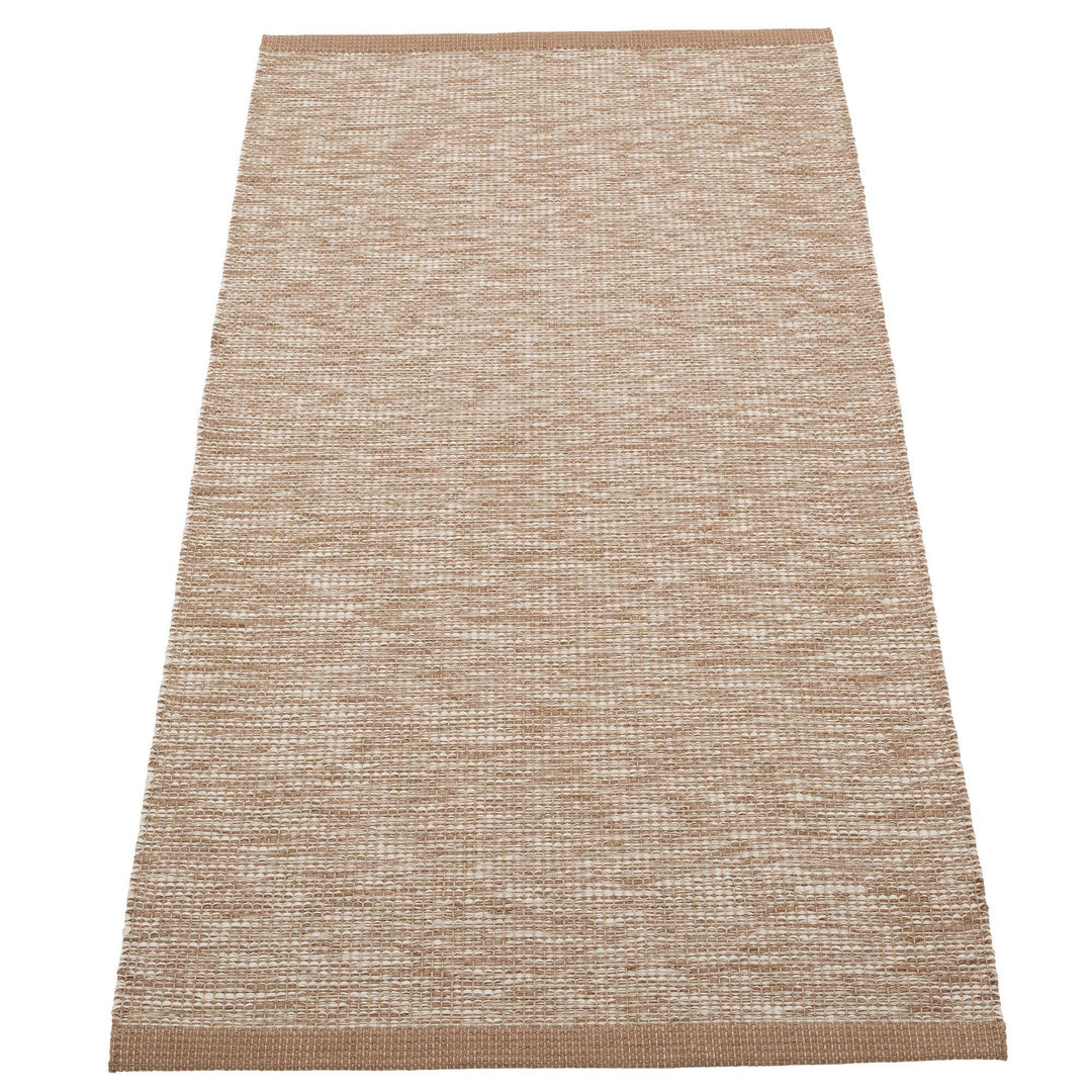 Pappelina Pappelina Sam gulvtæppe 150x70 cm, brown/linen – produktbillede (Tæpper)