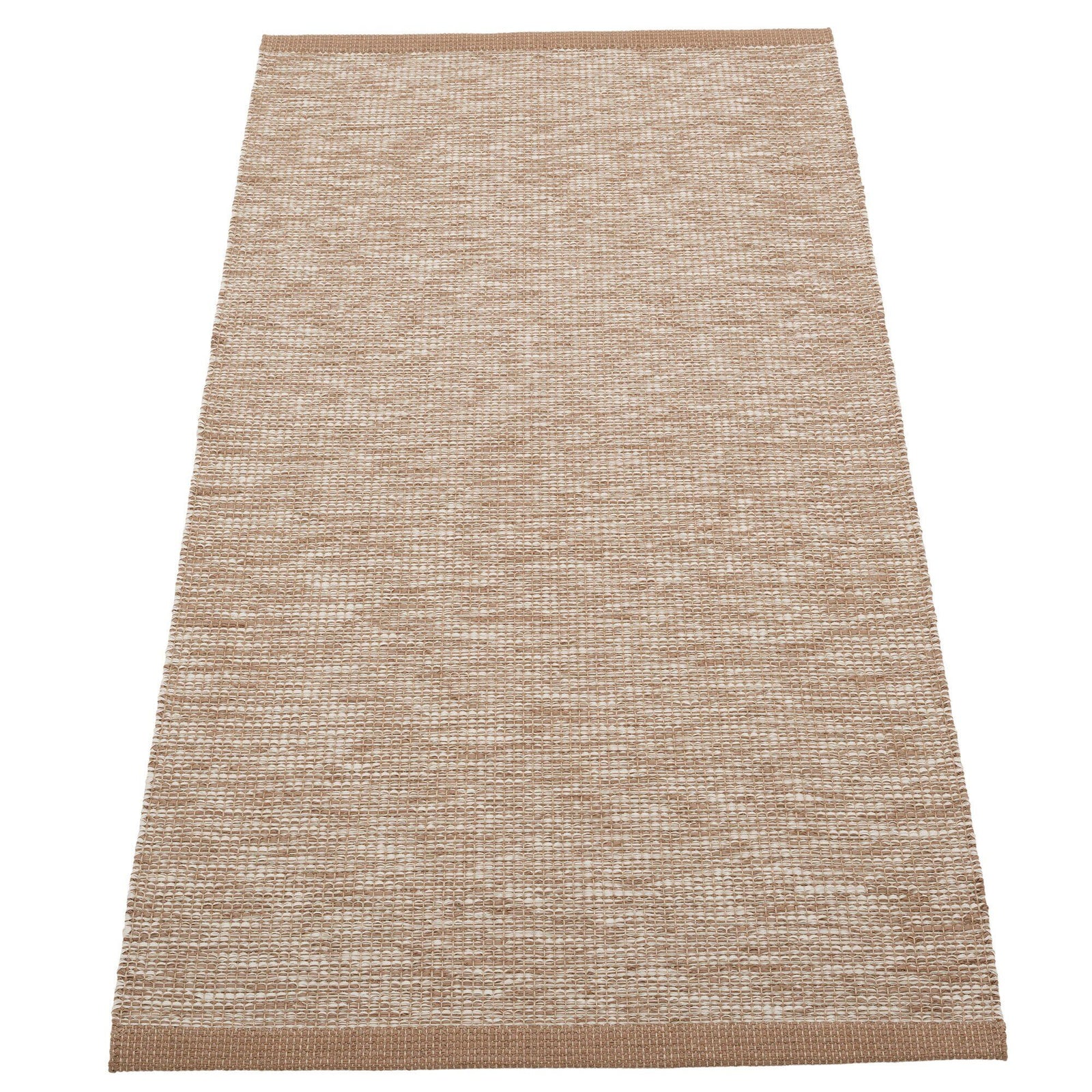Pappelina Pappelina Sam gulvtæppe 150x70 cm, brown/linen – produktbillede (Tæpper)