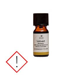 Detaljeret produktbillede af fischer Vetivert æterisk olie ØKO 10 ml på tilbud