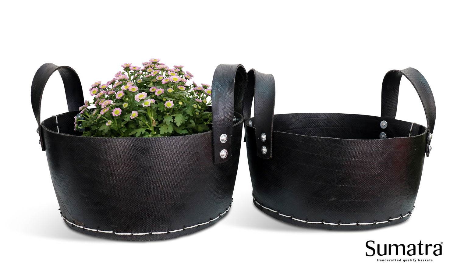 Produktbillede af Mini kurve m. hank sæt af 2 stk. på tilbud i høj kvalitet