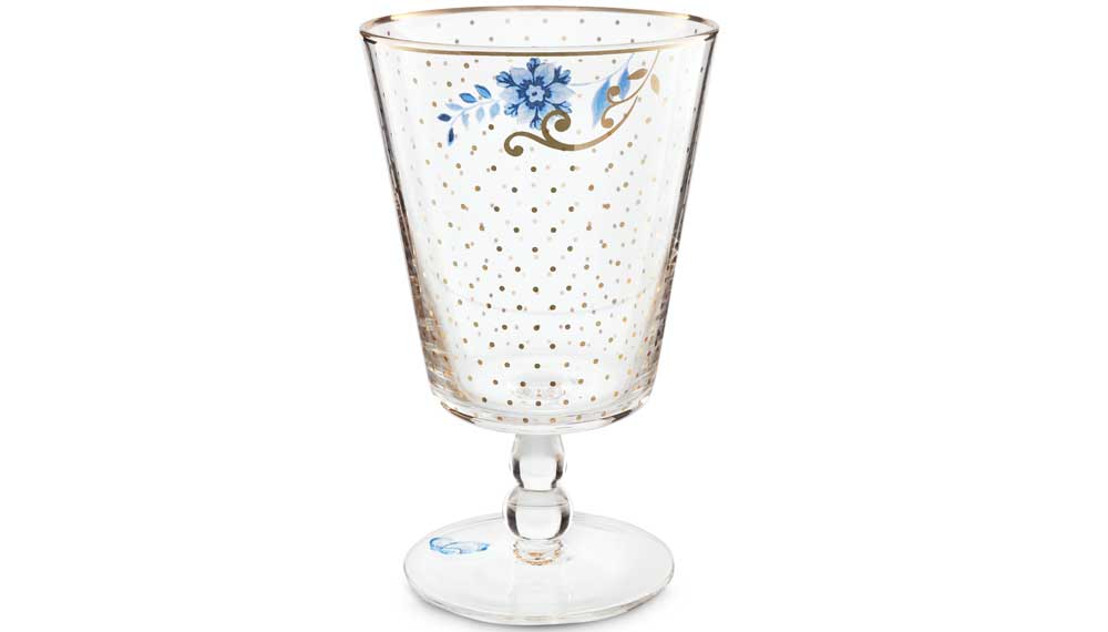 Produktbillede af Water Glass o/f Royal Golden Dots 360ml på tilbud i høj kvalitet