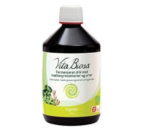 Se Vita Biosa Ingefær Ø 500ml. DATOVARE 7/8-23 ❤ Kæmpe udvalg i KopK ❤ Hurtig levering: 1 - 2 Hverdage samt billig fragt - Varenummer: HG-4545331 og barcode / Ean: '5707257011401 på lager - Udsalg på Sundhed Spar op til 67% - Over 454 kendte mærker på udsalg