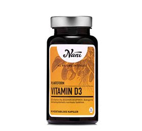 Detaljeret produktbillede af Nani Vitamin D3 planteform 90 kaps. på tilbud