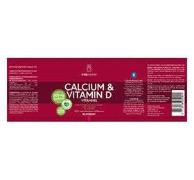 Detaljeret produktbillede af VitaYummy Calcium + vitamin D 60 gum. på tilbud
