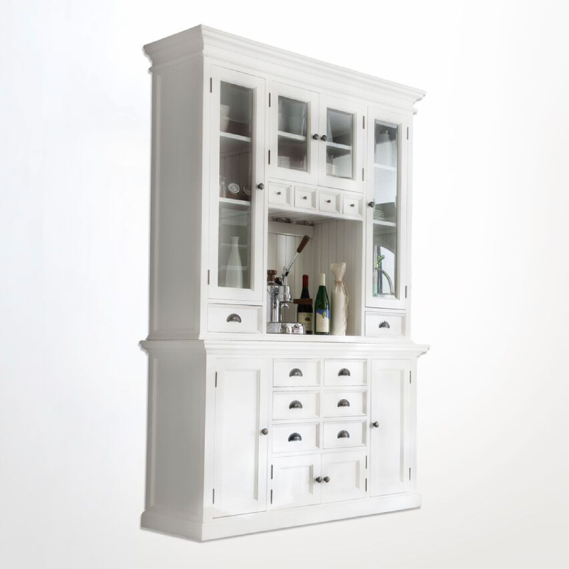 Nova Solo Hvid Vitrine 2 delt - Halifax Hutch ❤ Stort online udvalg i Nova Solo ❤ Billig fragt og hurtig levering 2 - 5 hverdage ❤ Varenummer: BYH-867207 / Ean: 8994921000169 på lager - Udsalg på Hvide vitrineskabe - Over 360 kendte mærker på udsalg