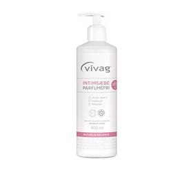 Produktbillede af Vivag Intimsæbe Parfumefri 400 ml. på tilbud