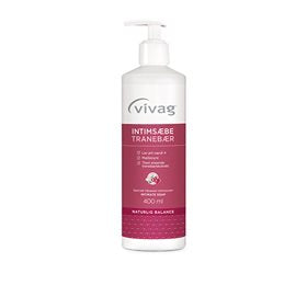 Produktbillede af Vivag Intimsæbe Tranebær 400 ml. på tilbud