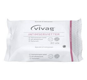 Produktbillede af Vivag intimservietter 30 stk. på tilbud