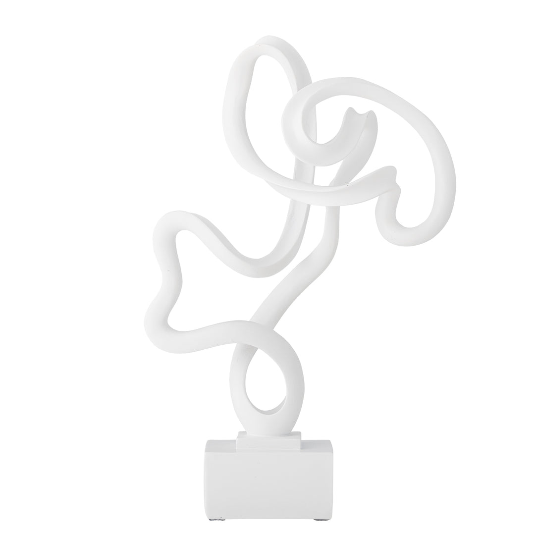 BLOOMINGVILLE Arista skulptur hvid resin