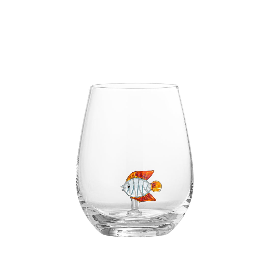 BLOOMINGVILLE Misa drikkeglas m. fisk klar glas