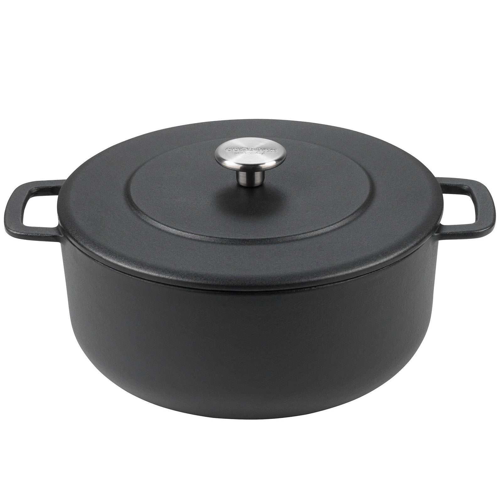 Combekk Combekk Støbejernsgryde emaljeret, 24 cm. sort ❤ frontbillede (Støbejernsgryde)