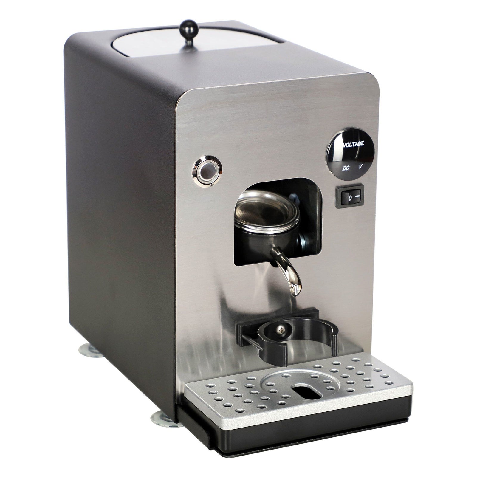 Panafe Panafe ALLFREE ® kapselmaskine til espresso, sort/stål – detaljebillede (Kapselmaskiner)
