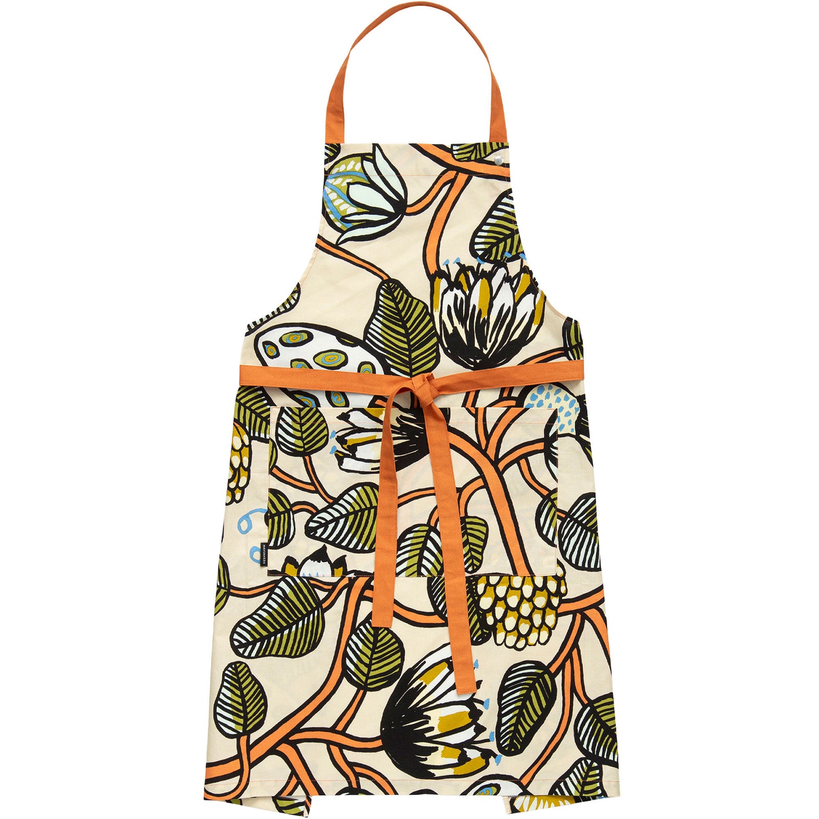 Marimekko Marimekko Tiara forklæde, sand/grøn/orange – produktvisning (Forklæder)