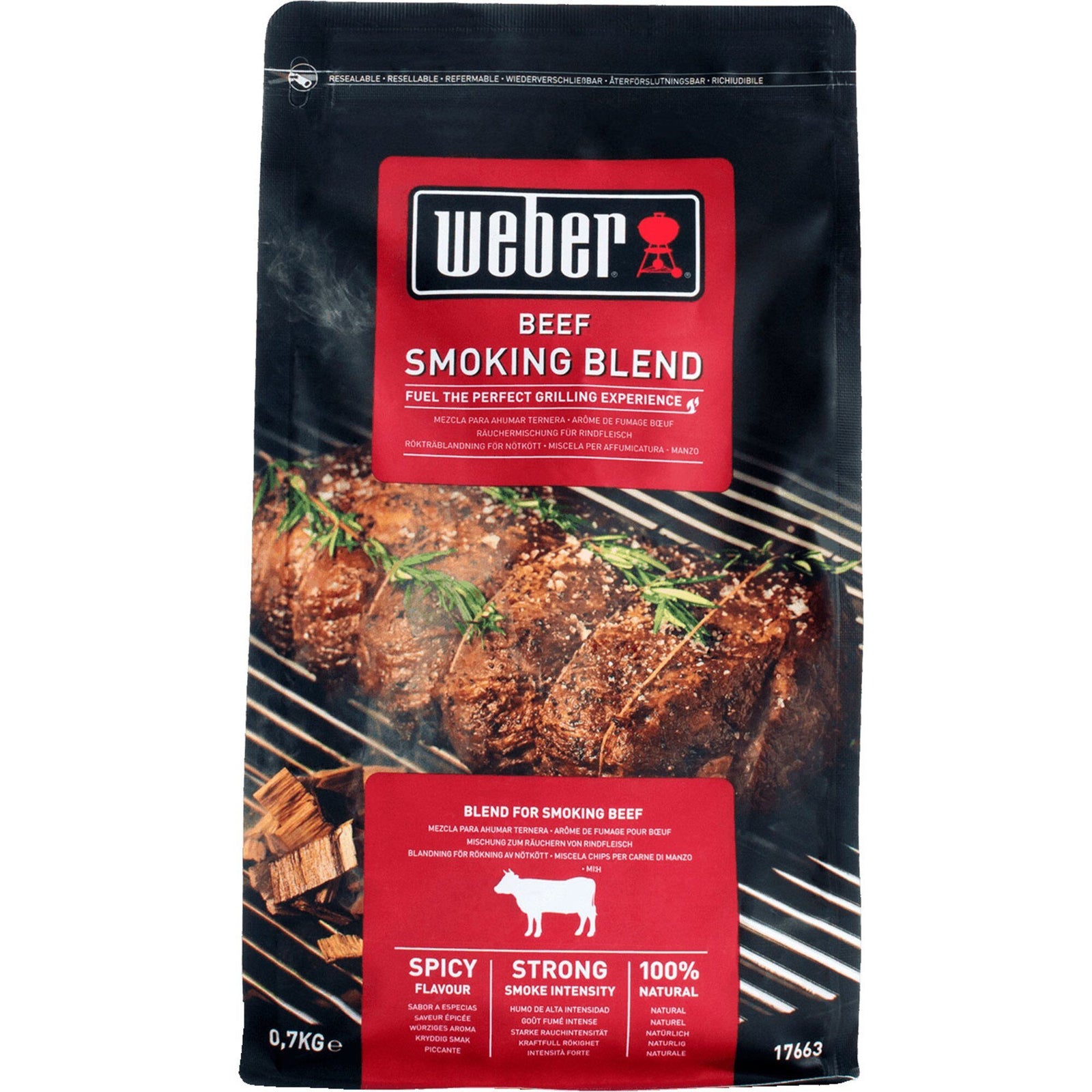 Weber Weber Røgflis til oksekød ❤ produktfoto (Røgpiller)