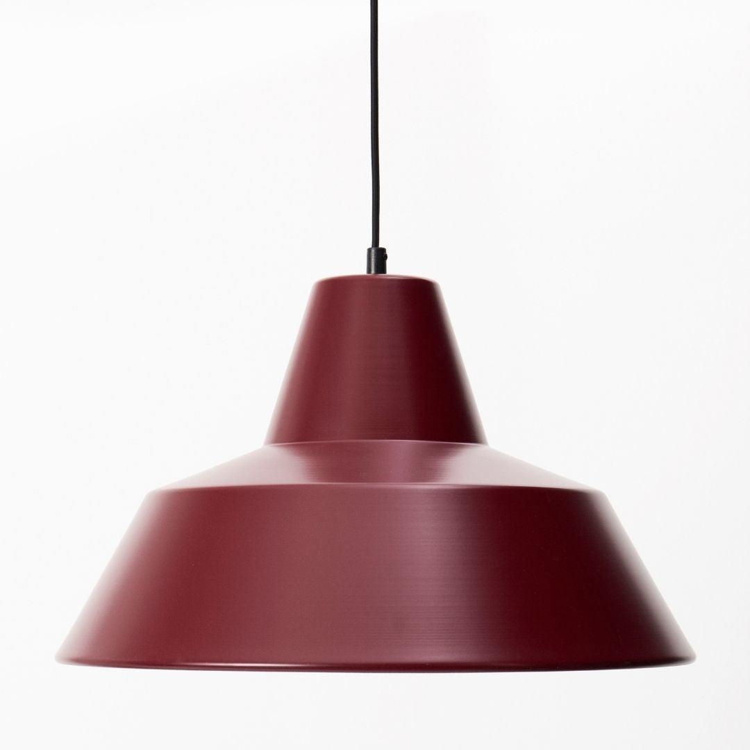 Produktbillede af Workshop W4 Pendel Vin Rød Made by Hand i premium kvalitet
