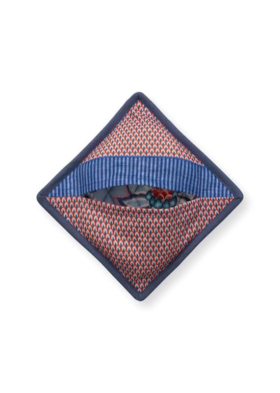 Se tilbud på Pot Holder Square Flower Festival Blue 22x22cm! Billigt udsalg på Pip Studio. Hurtig levering, 1-2 hverdage. Spar op til 64%.