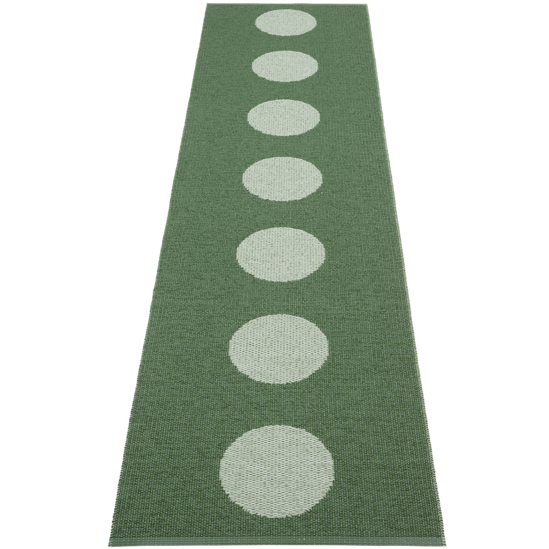 Pappelina Pappelina Vera Pop Tæppe 70x280 cm, Leaf/Misty Mint ❤ detaljebillede (Tæpper)