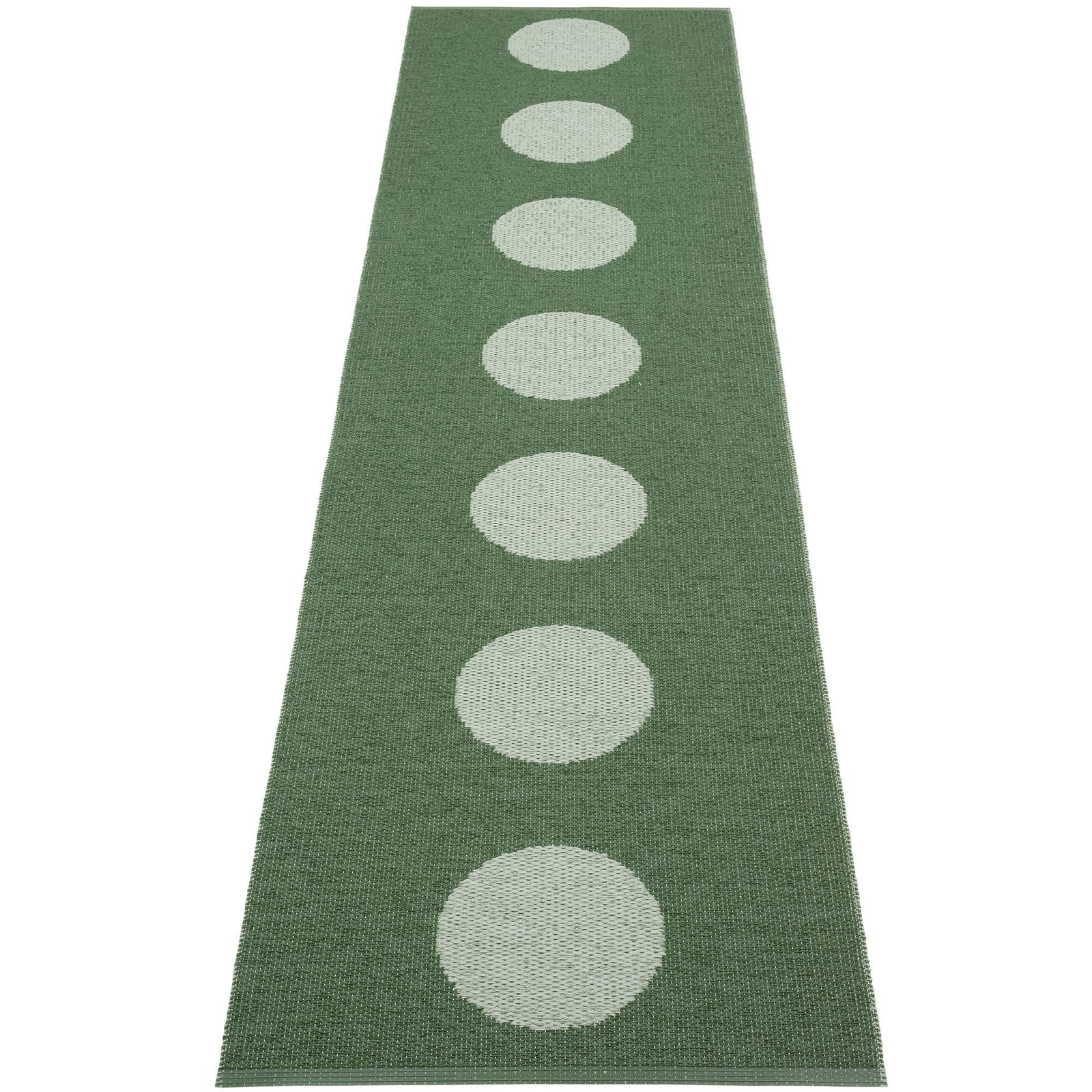 Pappelina Pappelina Vera Pop Tæppe 70x280 cm, Leaf/Misty Mint ❤ detaljebillede (Tæpper)