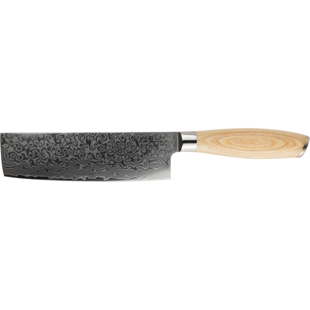 Mareld Mareld Akio Nakiri grøntsagskniv 17 cm, bright – billede i brug (Grøntsagskniv)