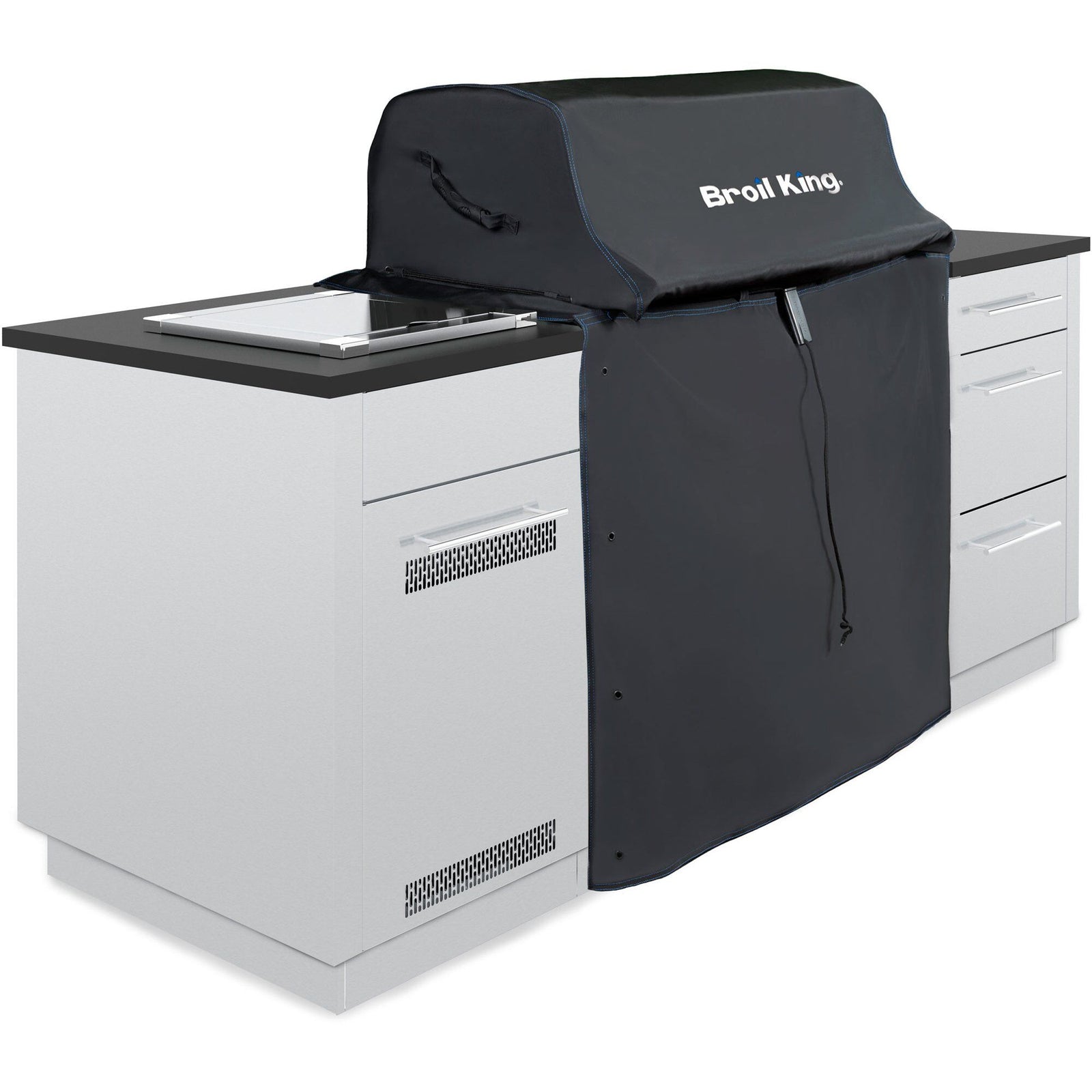 Broil king Broil king Grillbetræk til indbygningsgrill 500-serien – close-up (Grillovertræk)