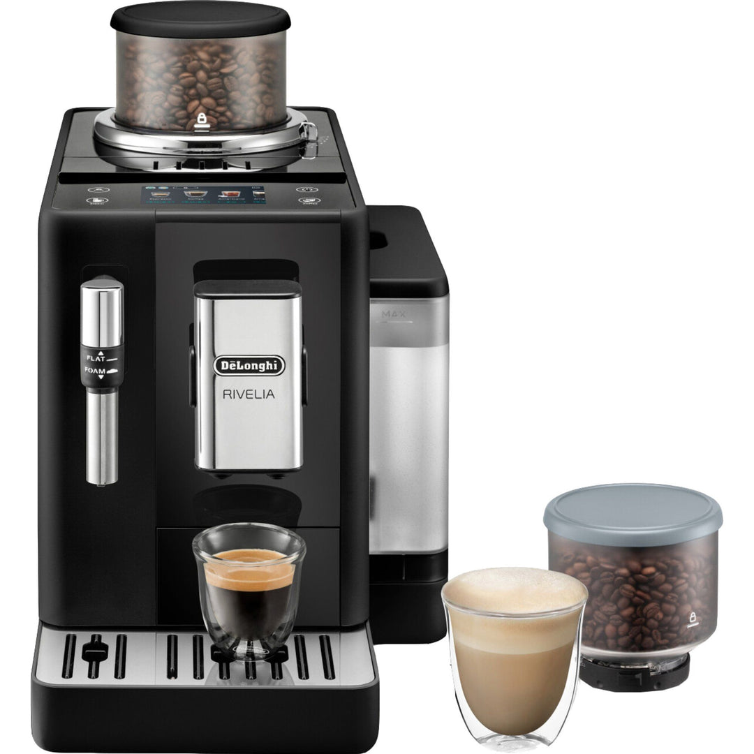 Delonghi Delonghi Rivelia automatisk kaffemaskine – frontbillede (Kaffemaskiner)