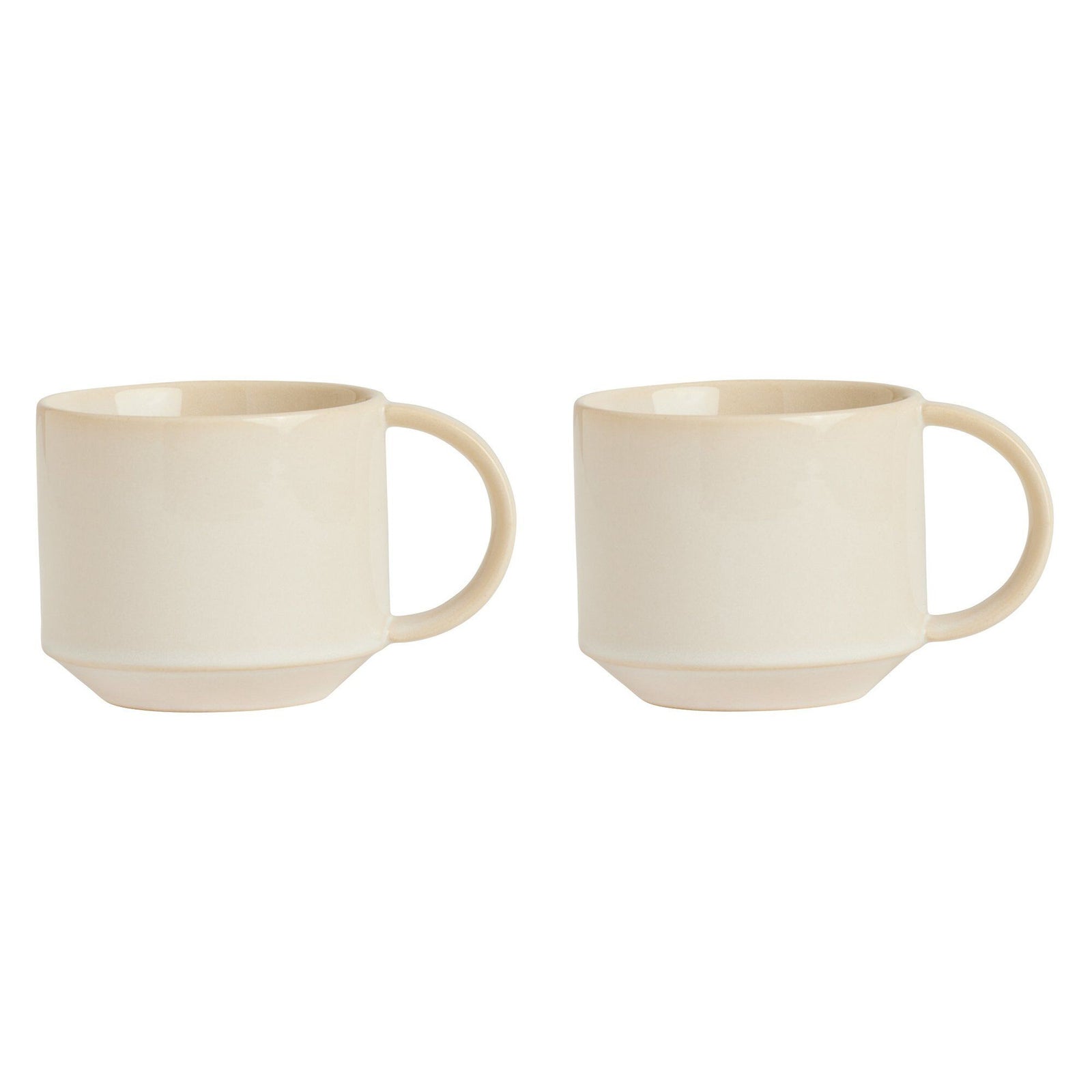 Oyoy living design Oyoy living design Yuka kop, offwhite, pakke med 2 ❤ detaljebillede (Krus)