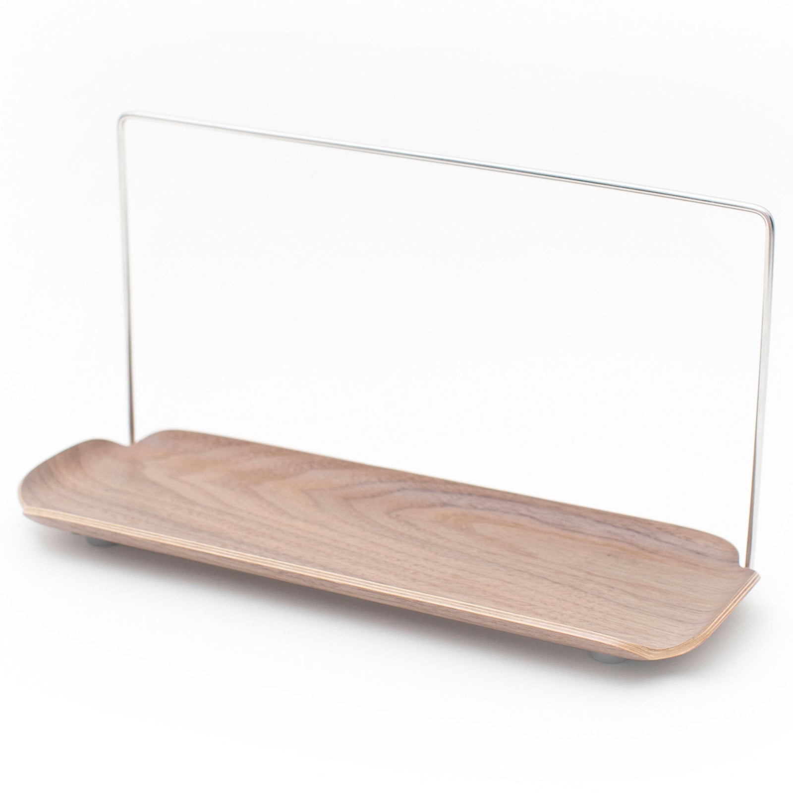 Bosign Bosign Diskbricka med ophæng, valnød – vinkelbillede (Vaskestativ)