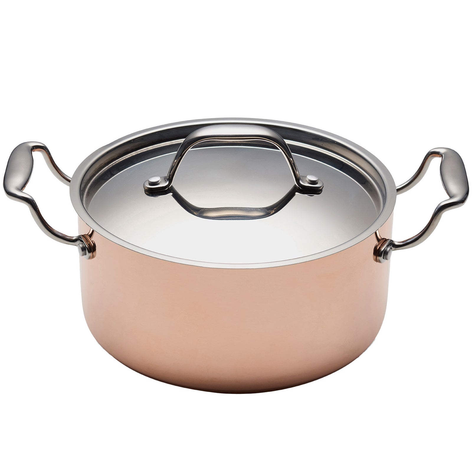 Blomsterbergs Blomsterbergs Gryde med låg 3 liter, kobber – produktbillede (Gryder)