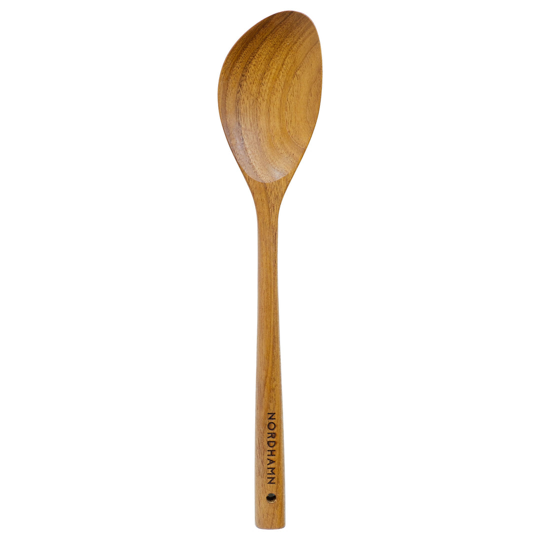 Nordhamn Nordhamn Rørslev stor 33 cm, teak – detaljebillede (Ske)