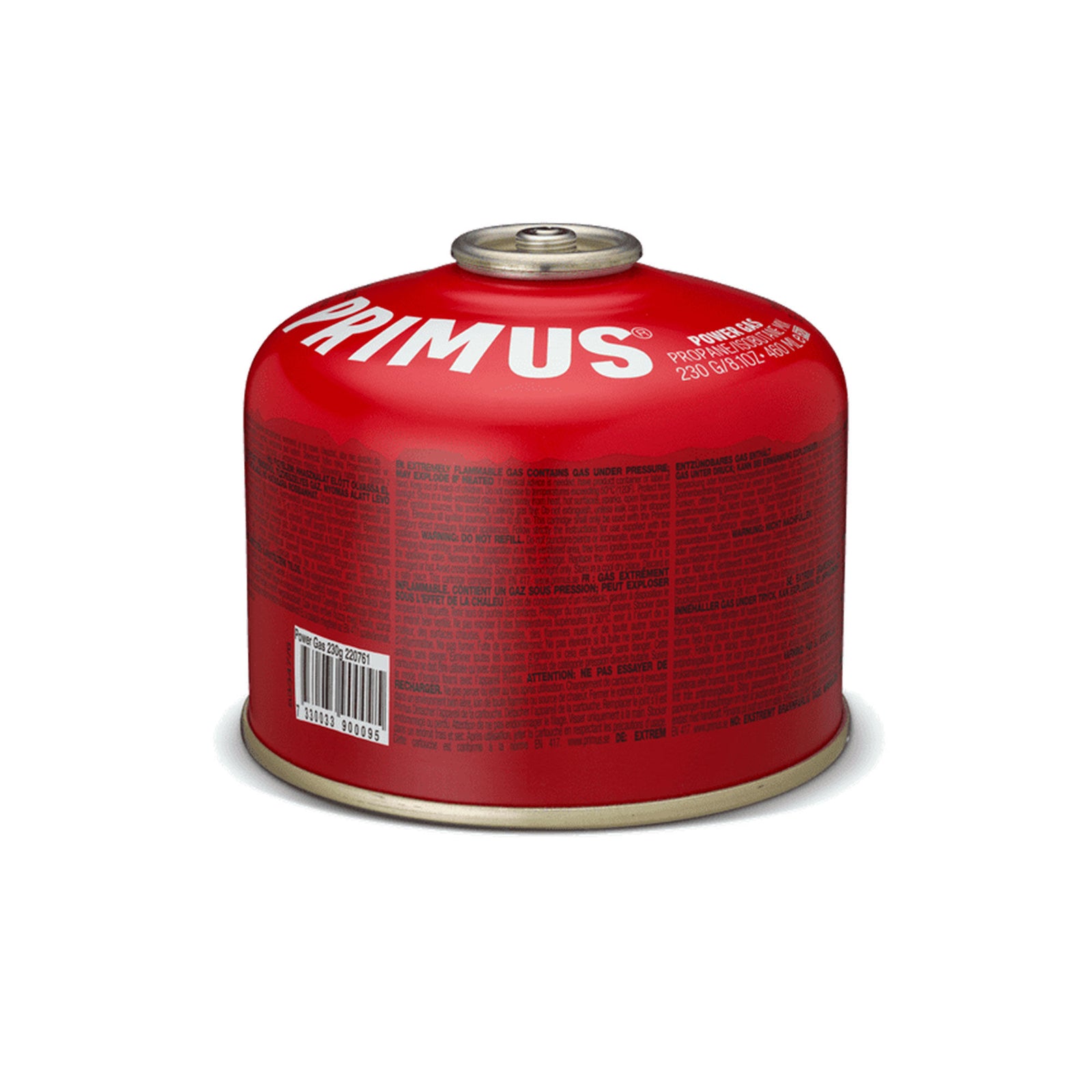 Primus Primus Power Gas gasflaske, 230 g L2 – produktfoto (Friluftsliv)