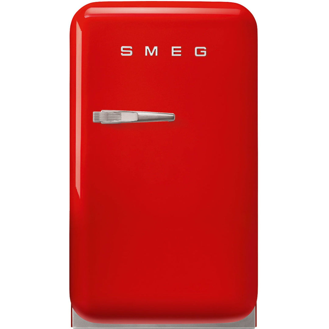 Smeg Smeg FAB5RRD6 Minibar 73cm Højrehængt Rød – vinkelbillede (Køleskabe)