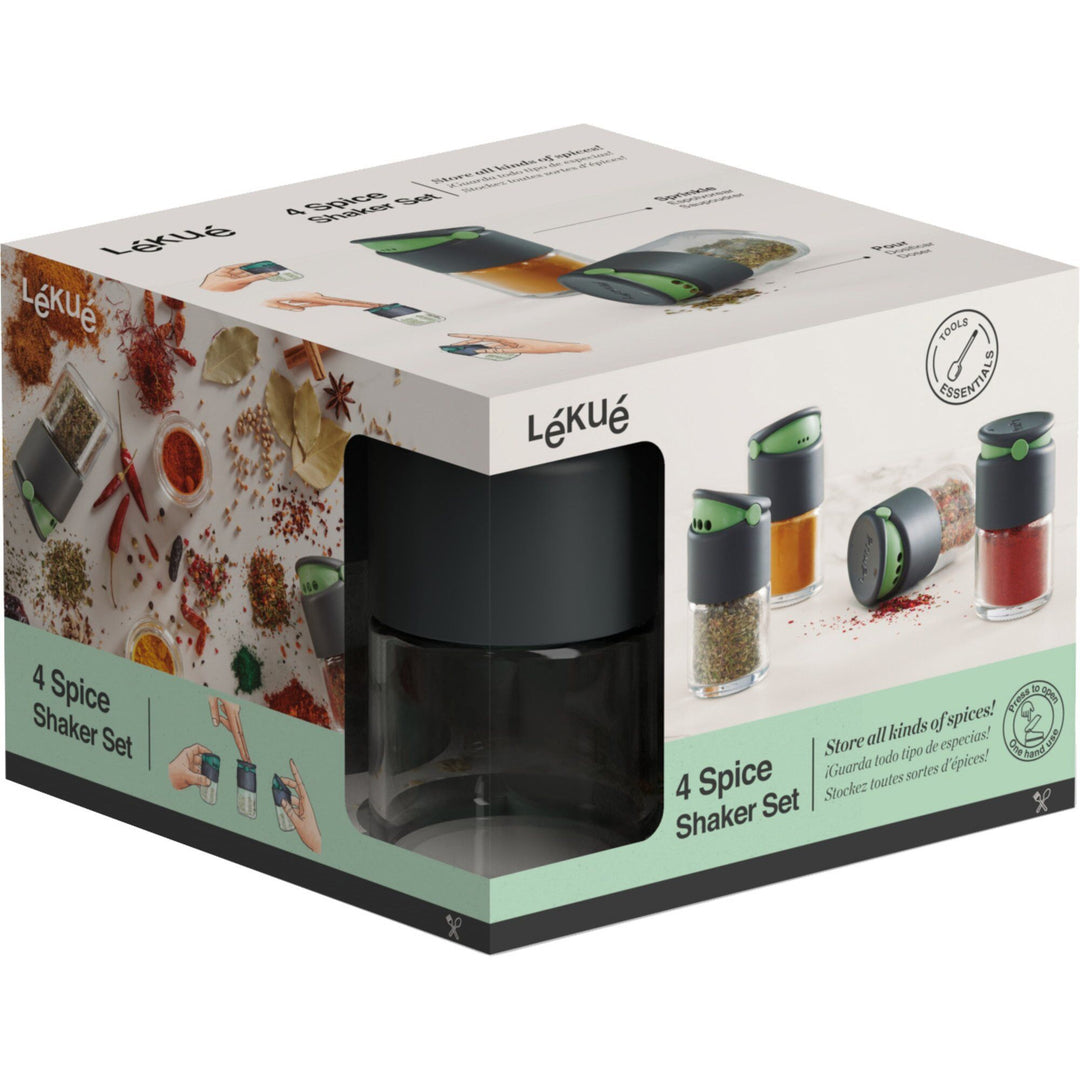 Lékué Lékué Spice Shaker Set ❤ billede i brug i kategorien Krydderbeholder