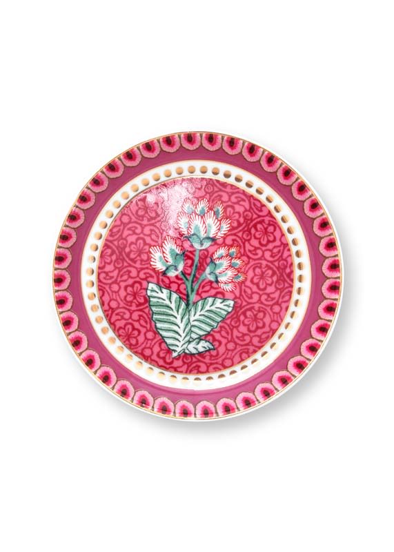 Produktbillede af Tea Tip Flower Festival Dark Pink 9cm på tilbud i høj kvalitet