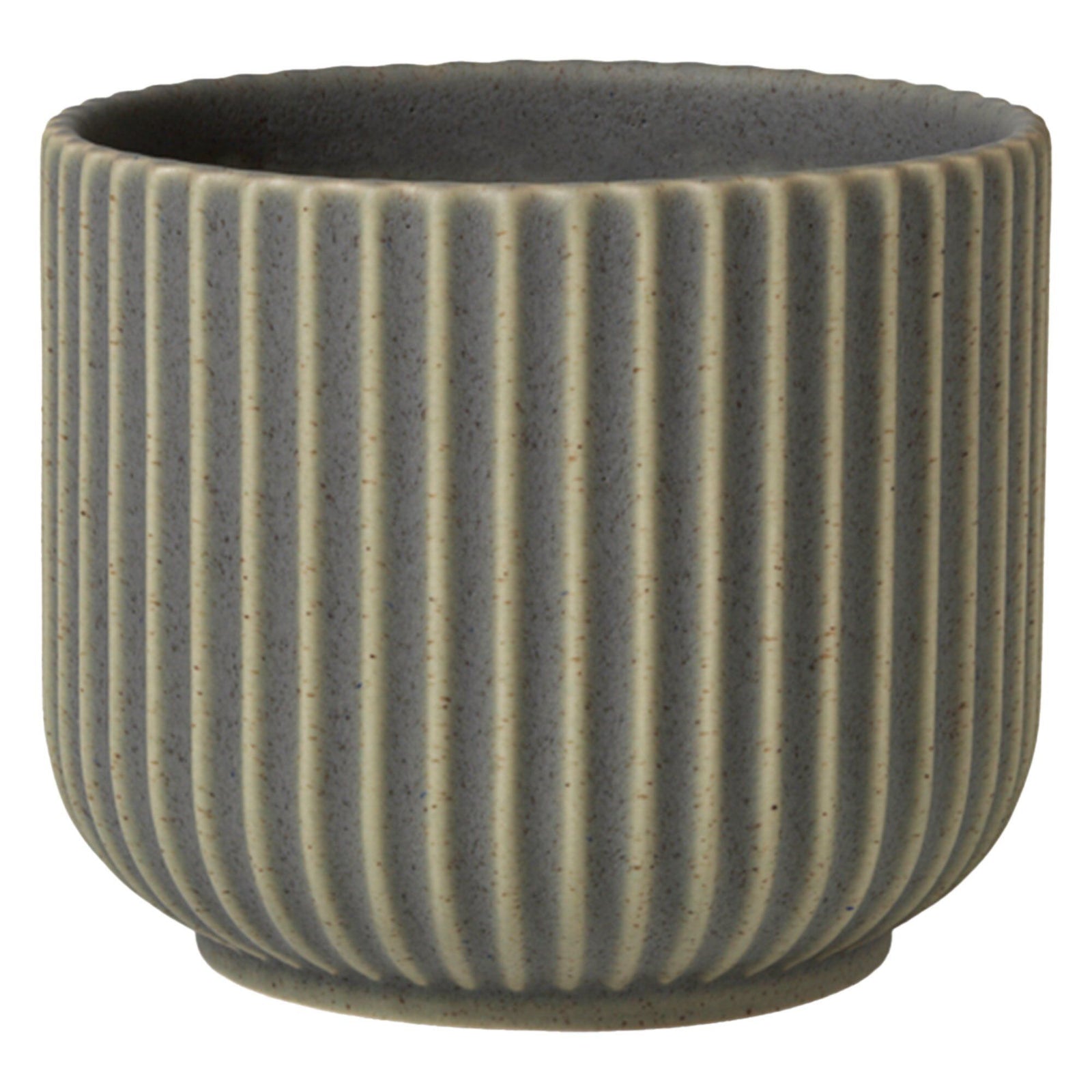 Lyngby porcelæn Lyngby porcelæn Urtepotte mellem, olivengrøn ❤ produktbillede (Urtepotte)