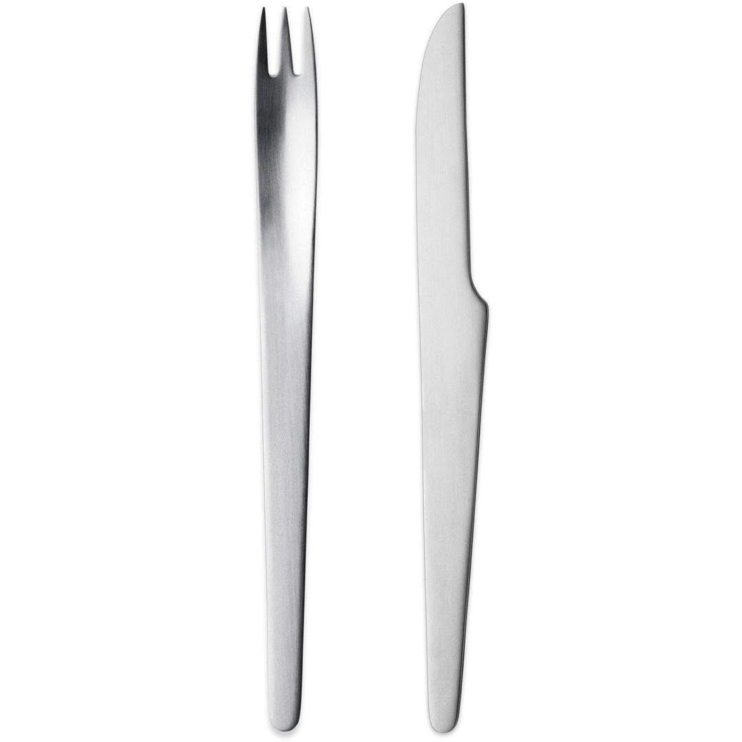 Georg jensen Georg jensen Arne Jacobsen frokostbestik i 8 dele ❤ produktfoto (Bestikssæt)