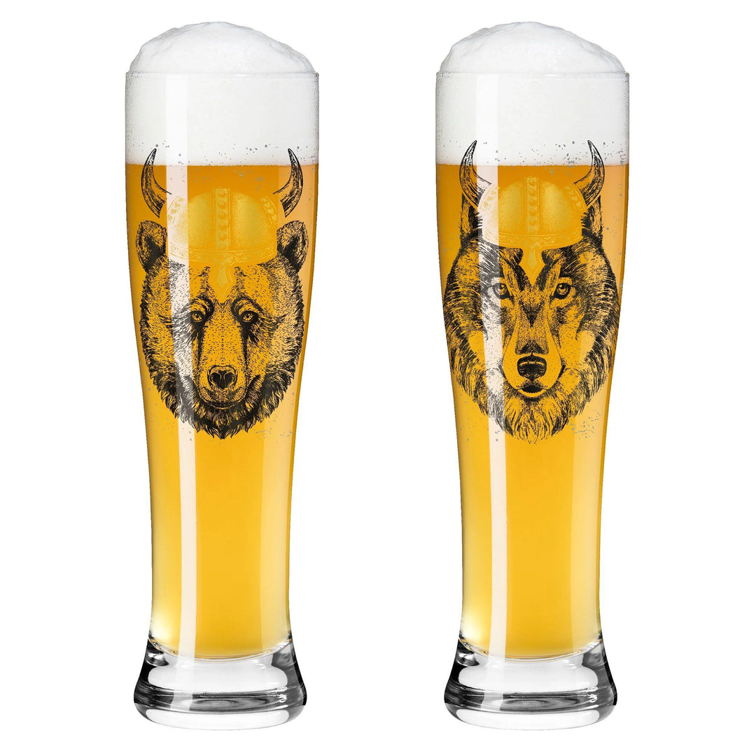 Ritzenhoff Ritzenhoff Brauchzeit No. 15 & 16 ølglas hvede, 2 stk. ❤ produktbillede i kategorien Ølglas