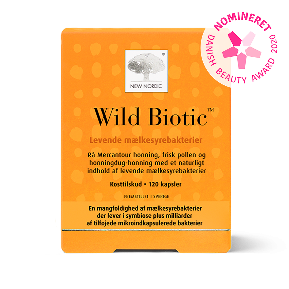 Se New Nordic Wild Biotic 120 kapsler - DATOVARE 01/2024 ❤ Stort online udvalg i New Nordic ❤ Hurtig levering: 1 - 2 Hverdage samt billig fragt - Varenummer: HG-45293-2 og barcode / Ean: '5021807452934 på lager - Udsalg på New Nordic Spar op til 51% - Over 312 kendte brands på udsalg