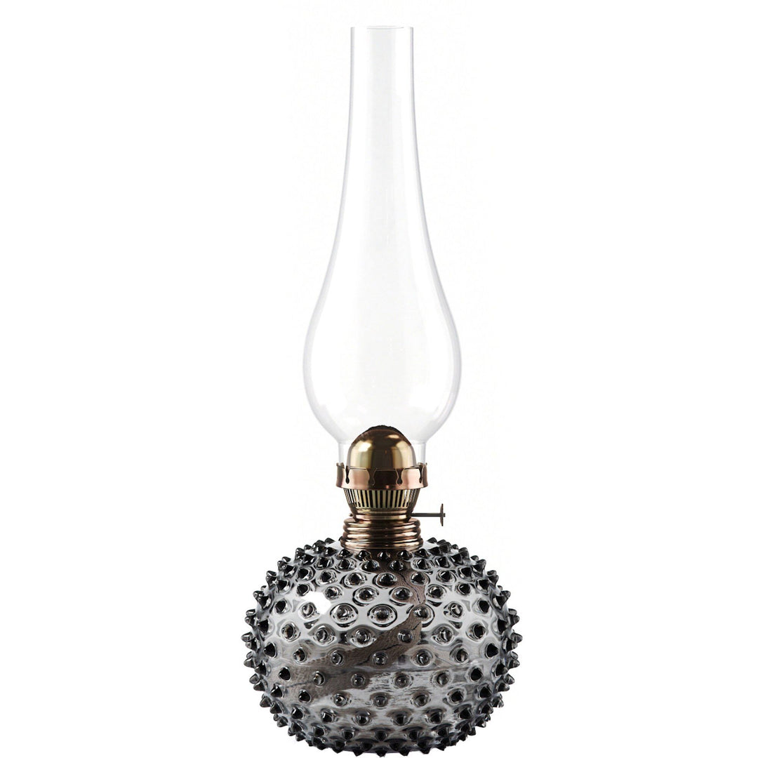 Department Department Paris Olielampe, black smoke – close-up (Olie lampe)