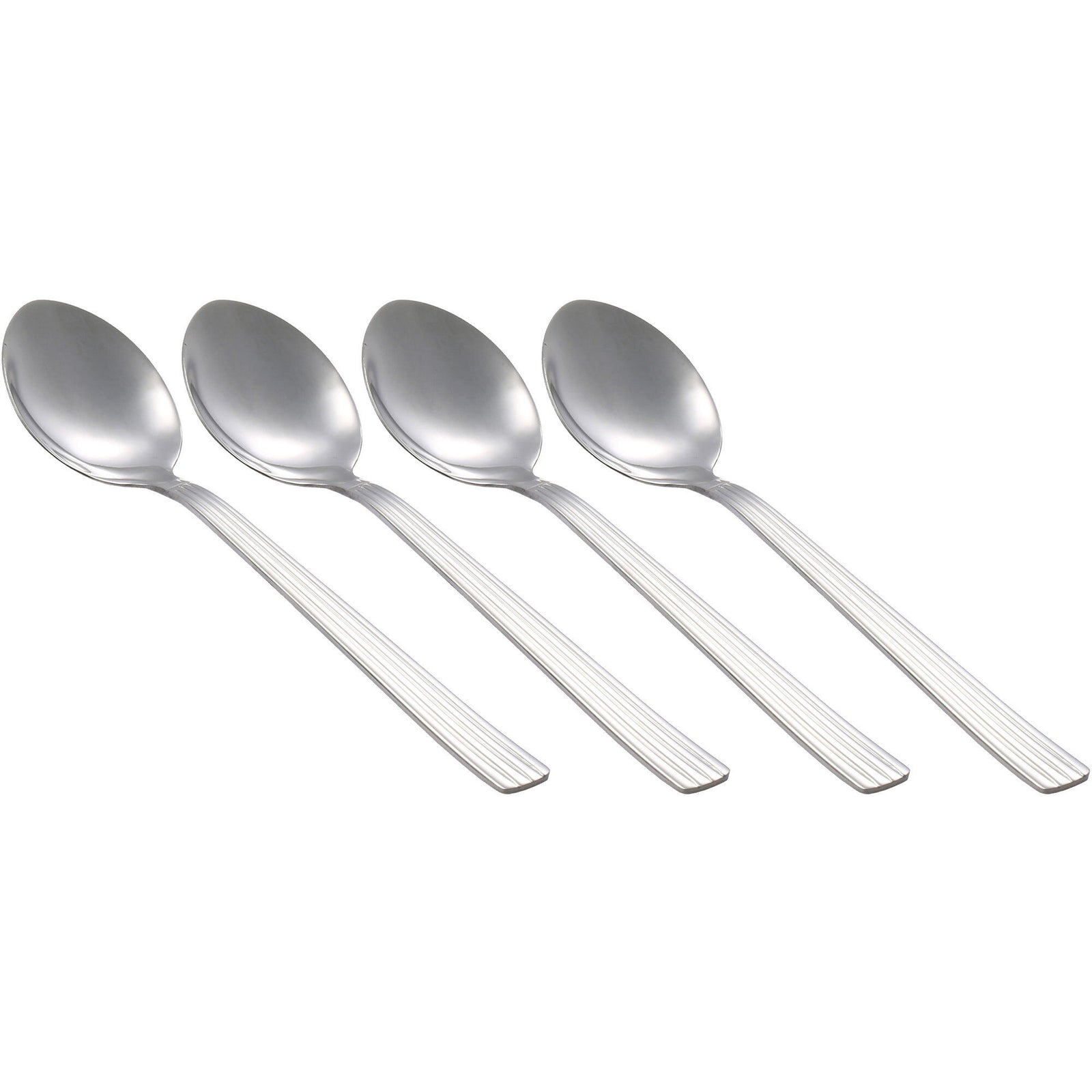Aida Aida Groovy Spiseske i mirror, 4 stk. – frontbillede (Ske)