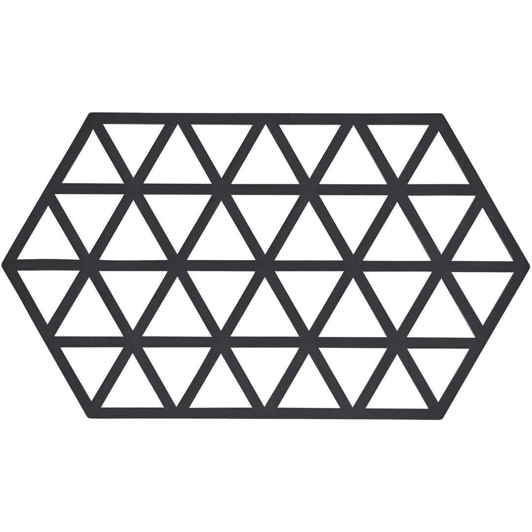 Zone Zone Triangle bordskåner L24, sort ❤ billede i brug (Grydelåg)